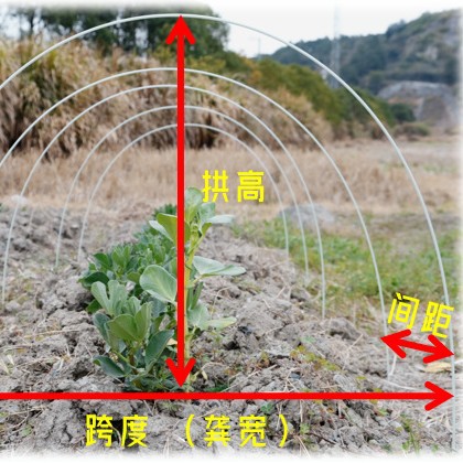 Arch Shed Bracket Fiberglass Solid Round 4 mm Agricultural Seedling Arch Shed Pole Vegetable Garden Bracket Factory Direct Sale