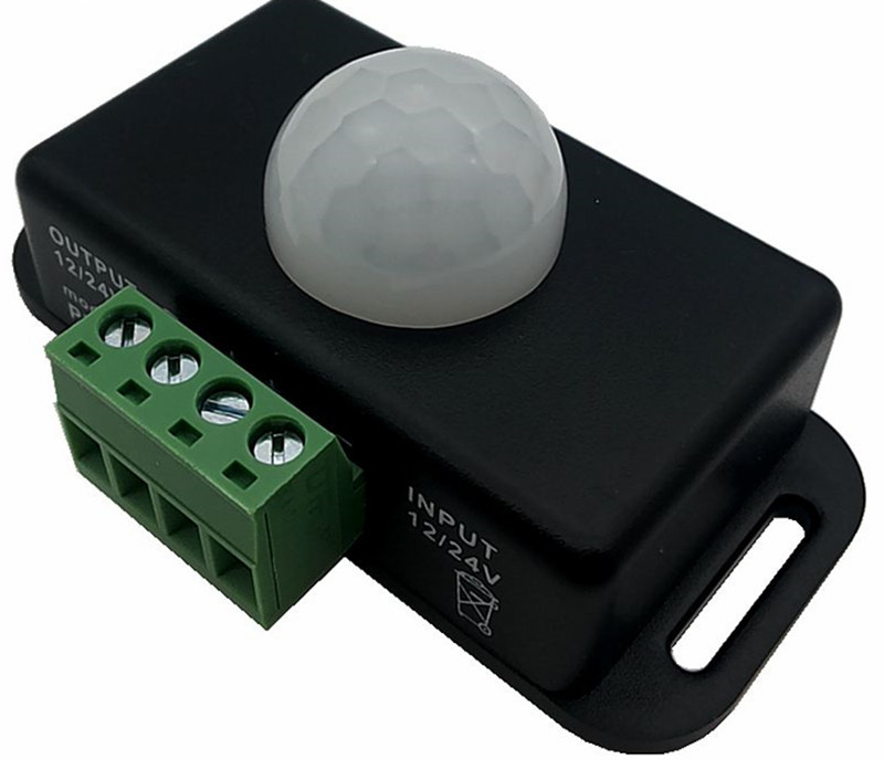 Инфракрасный датчик движения для ламп 12-24V, интеллектуальный контроллер коридора