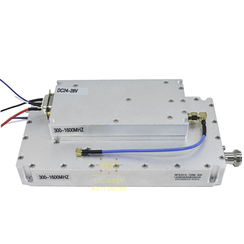 300m-6000m Power Amplifier Module 100W Signal Amplifier Drone Ganmodule Module High Gain