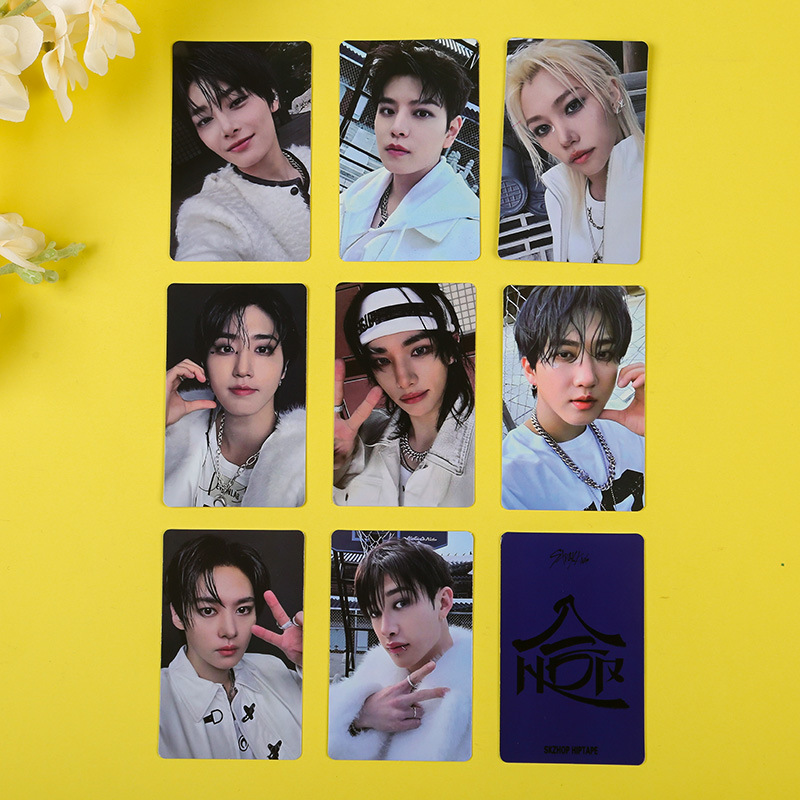 Stray Kids Ate Photo Card Hop Fangcan Huang Xuanchen Galaxy's Same Collection Photo Card