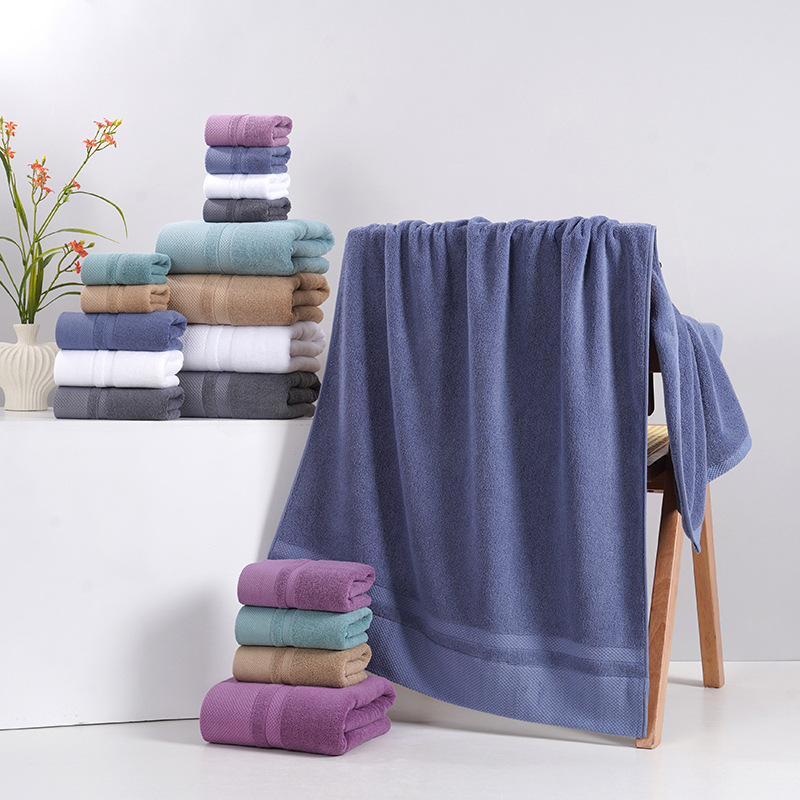 Pure Cotton Towel Bath Towel Gift Box Set Soft Skin-Friendly Face Towel Event Opening Gift Set Box Souvenir with Logo