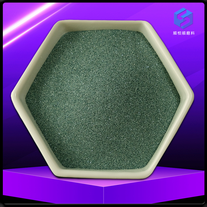 Зеленый карбид кремния F24-F320, шлифовка, полировка, пескоструйная обработка, удаление ржавчины, микропорошок для нано-керамики