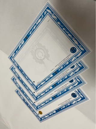 Anti-Counterfeiting Certificate Temperature-Changing Ink Luminous Fiber Optic Holographic Anti-Counterfeiting Label