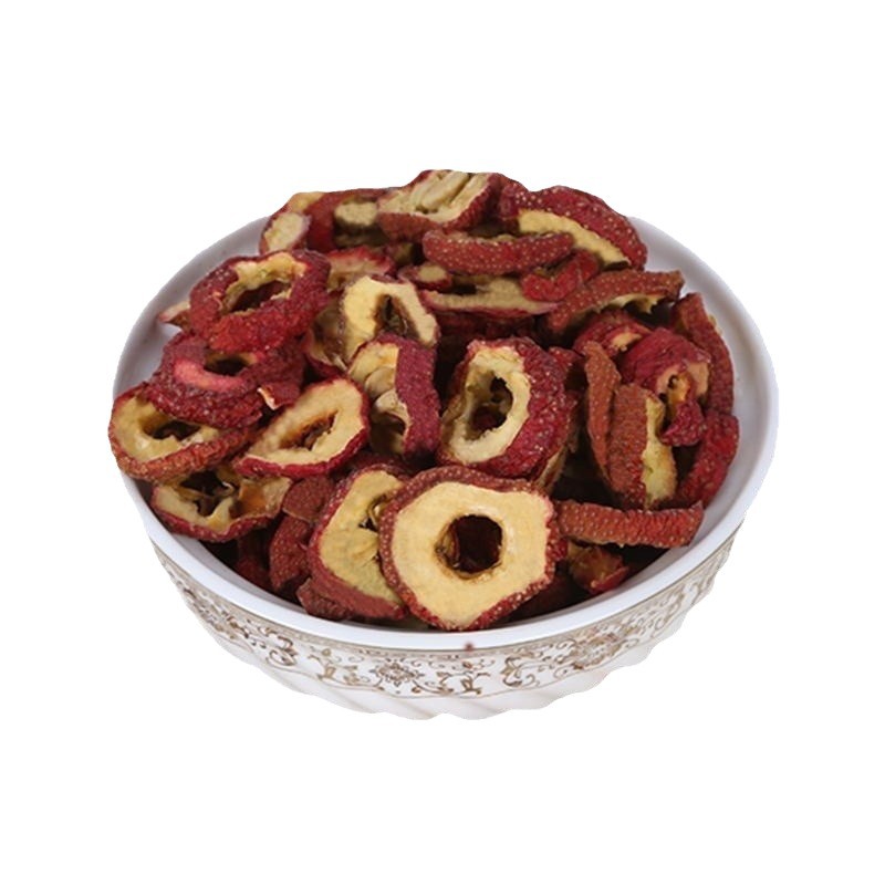Wholesale In-Stock Seedless Hawthorn Slices Hollow Hawthorn Slices Dried Pure Hawthorn for Soaking Large Packaging Seedless Hawthorn Rings Bulk