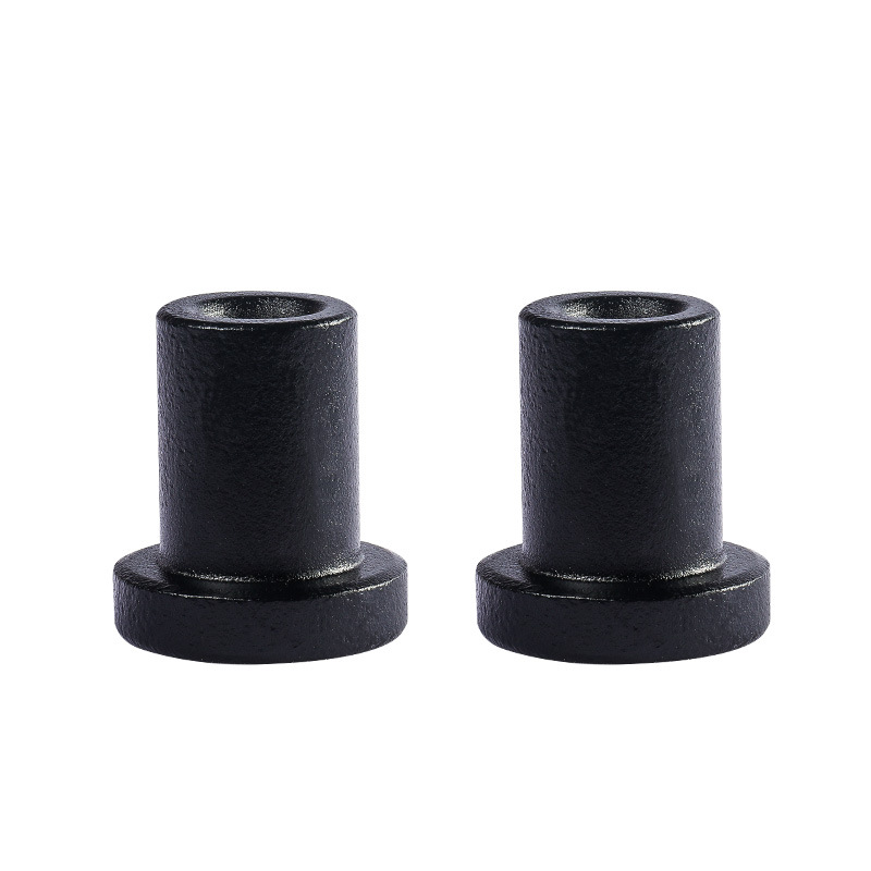 American barn door pipe clamp accessories track sleeve carbon steel pipe clamp self-tapping screw wholesale