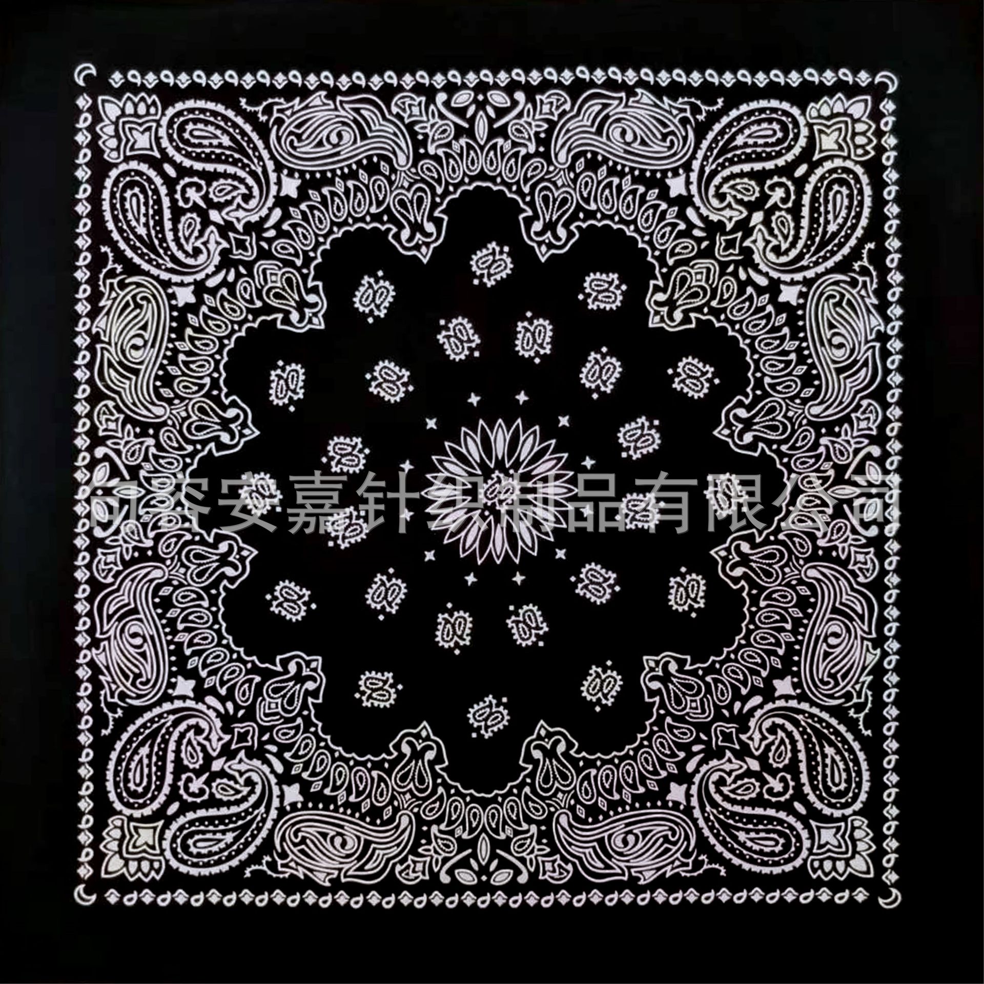 70x 70 Large Size Cotton Printed Square Scarf Outdoor Leisure Hip Hop Street Dance Riding Decorative Headscarf Pirate Hat