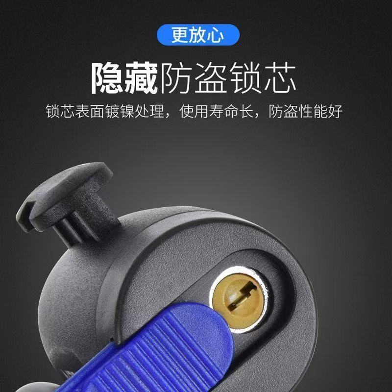 Shuguang Electric Vehicle Soft Lock Bicycle Bicycle Lock Password Anti-Theft Key Lock Road Mountain Bike Steel Cable Wire Lock