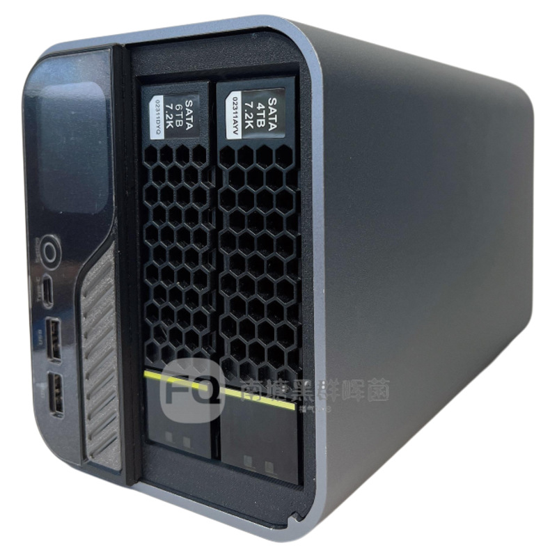 Nas Aluminum Alloy Chassis Supports 2 Disks 3.5inch Feiniu Synology M.2 Mini Chassis