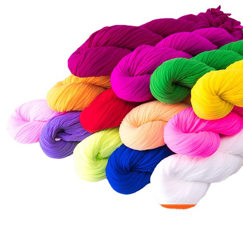 Silk Screen Flower Material DIY Handmade Flower Production Material Single Color Two Color Extended Stockings Flower Handmade