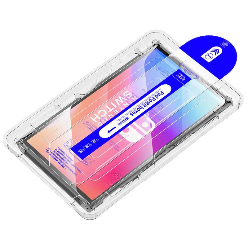 Tempered Film for Nintendo Switch2 Game Machine HD Screen Glass Protector Tempered Film Dust-free Bin Protector