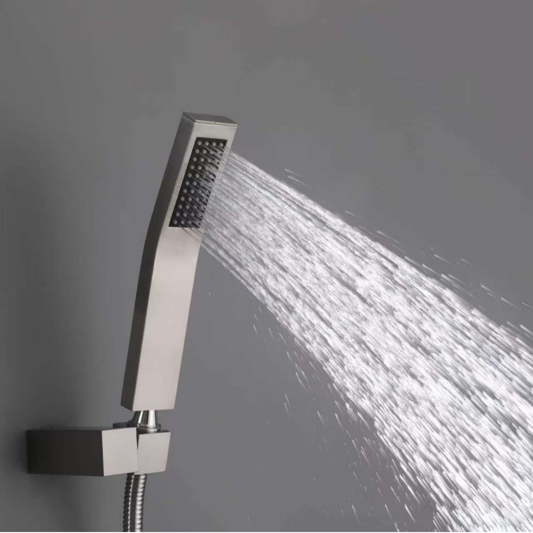 Factory Direct Sales 304 Material Shower Set Bathroom Household Accessible Luxury 304 Stainless Steel Shower Screen