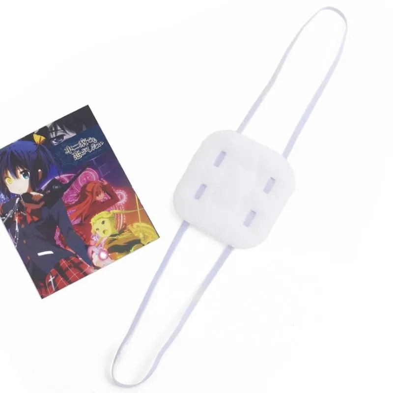 Бесплатная доставка маски для одного глаза для юношей и девушек, милый аниме реквизит для косплея, маска для одного глаза