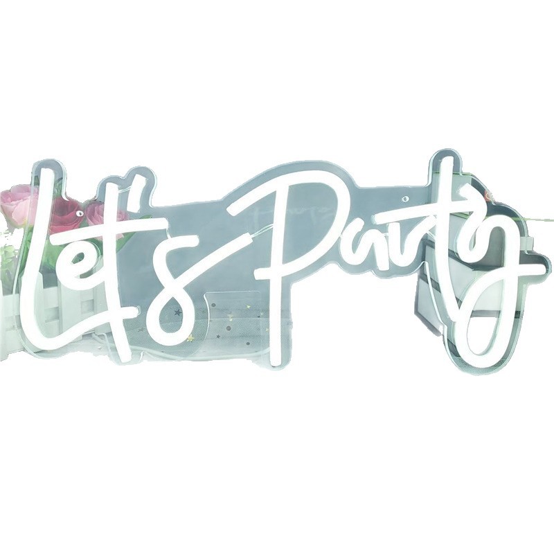 Neon Light Source Factory Cross-Border Amazon Led Popular Personalized Creative Room Decoration Light Colorful Neon Light