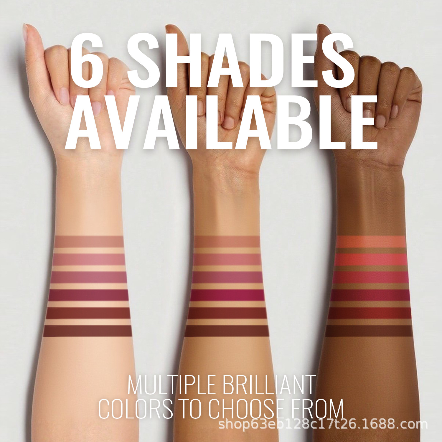 Langmanni's New Liquid Lip Liner, Lip Liner, Lip Gloss, Six Colors Available, Cross-Border Exclusive Temu Hot Style