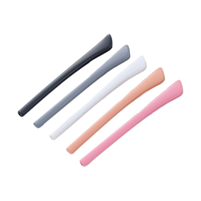 Anti-Slip Eyeglass Temple Tips, Soft Frame Temple Covers, Sunglasses Round Pin Flat Pin Metal Temple Covers, Eye Accessories Wholesale