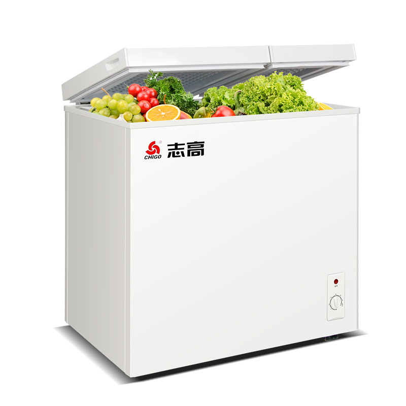 Chigo/Chigo Small Freezer Household Small Freezer Commercial Freezer Freezer Double Temperature Double Box