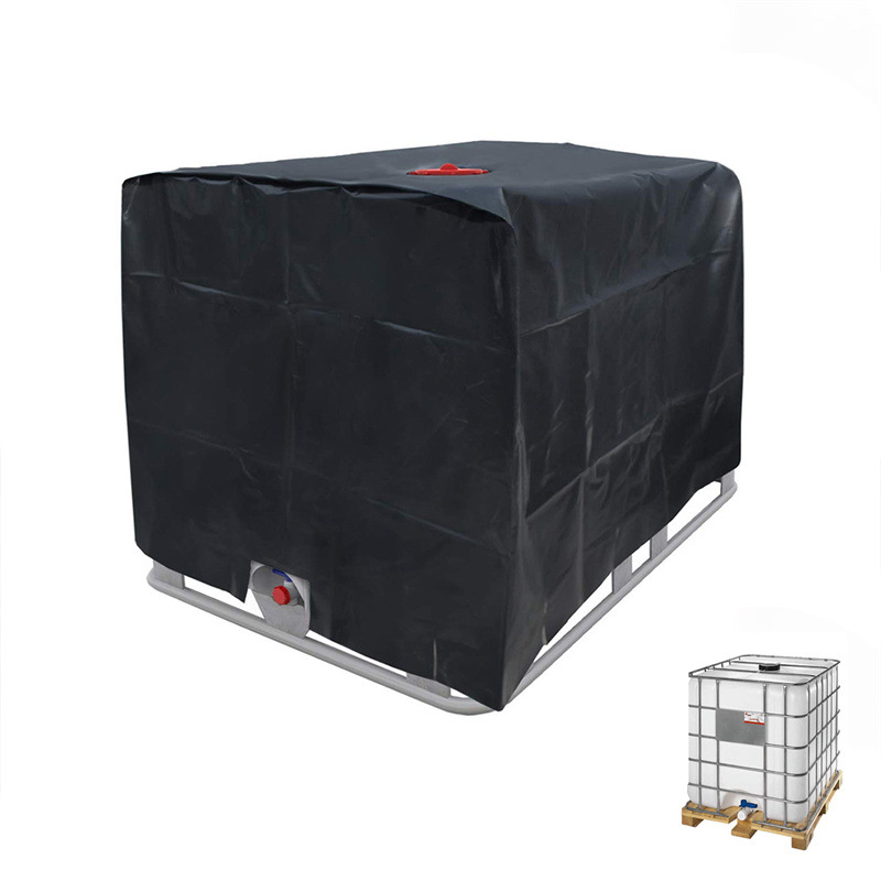 Cross-Border Outdoor Water Tank Dustproof and Waterproof Cover Ibc Ton Bucket Cover 1000L Insulated Bucket Cover 210D Oxford Cloth
