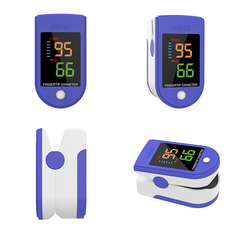English Cross-border Foreign Trade LK87 Finger Clip Pulse Oximeter Blood Pressure Pulse Heart Rate Tester Portable Oximeter