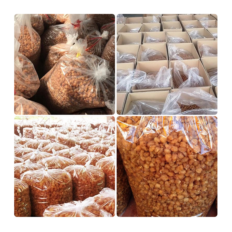 Grade a Bulk Longan Meat Dried Guangdong Gaozhou 2025 New Arrival Seedless Whole Box Wholesale Sulfur-Free Longan Meat