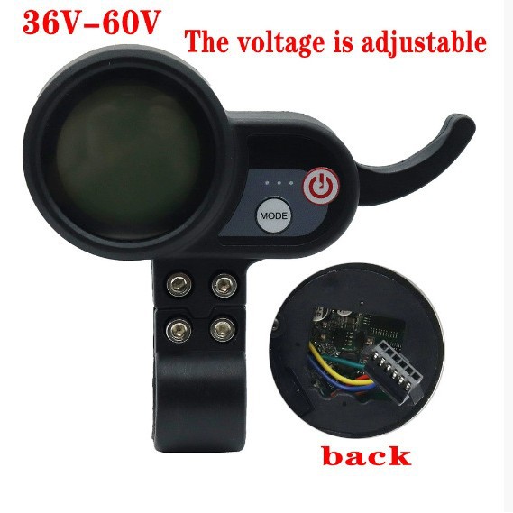 Электросамокат Jipin 36V-60V, ЖК смарт-инструмент, двухвостовой цветной экран, водонепроницаемая линия