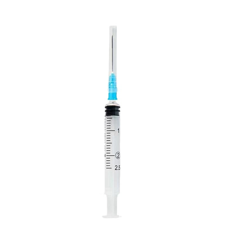 Veterinary Disposable Vaccine Syringe 2Ml/2.5Ml Syringe with Needle, Small Syringe, Independent Packaging