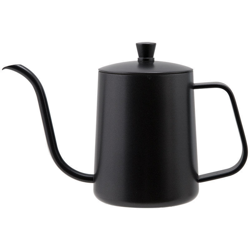 Stainless steel hand brewing pot coffee maker coffee pot household thin mouth pot long mouth brewing pot hand brewing coffee utensils