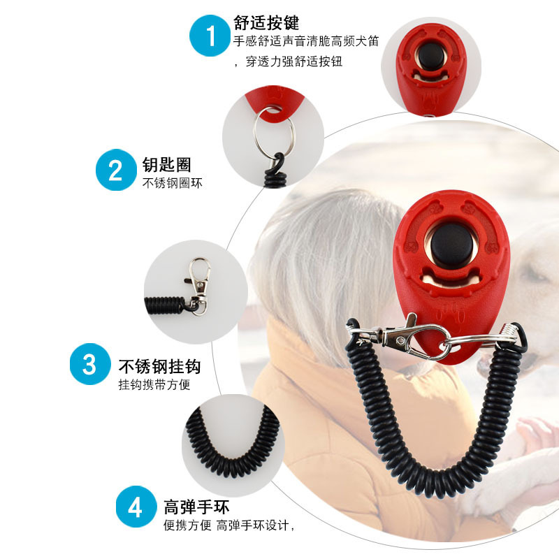 Cross-border explosions dog training supplies pet training ring piece portable training device factory direct wholesale pet ring piece