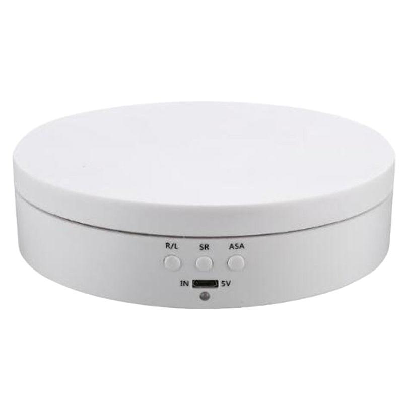 Automatic electric live shooting turntable display table rotating disc video photo shooting table photography model jewelry