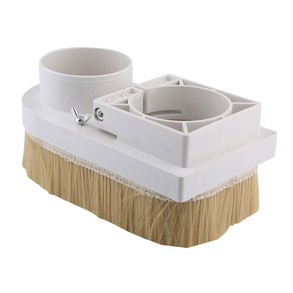 Plastic disassembly dust removal cover cross-border supply dust collector brush CNC spindle motor milling cutter dust cover