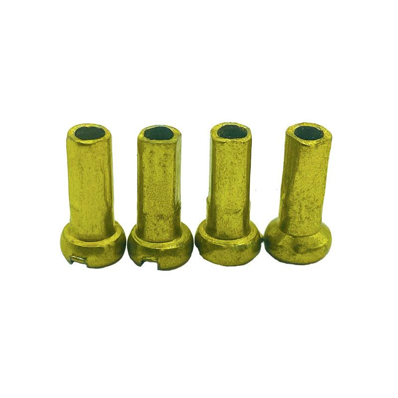 SOURCE Factory 14g carbon steel electrophoresis color bicycle spoke cap steel wire cap