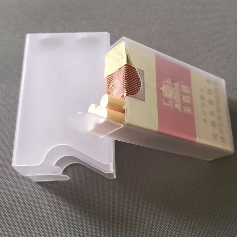 Plastic Cigarette Case Manufacturer Soft Package Cigarette Case Portable Support Cigarette Case Soft Shell Hard Shell Anti-Extrusion Plastic Protective Case