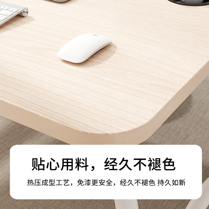 Cross-Border Hot-Selling Bed Small Table Foldable Dormitory Computer Table Home Desk Lazy Study Table Spread Writing