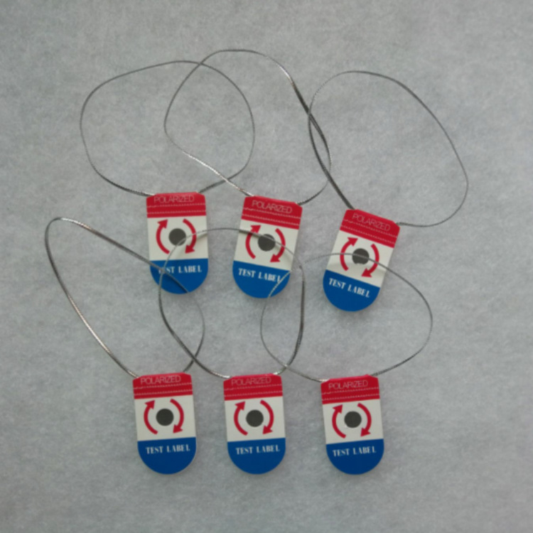Поляризованная тестовая карточка, этикетка для очков, тег для очков, печатная этикетка с логотипом, прямая поставка с фабрики