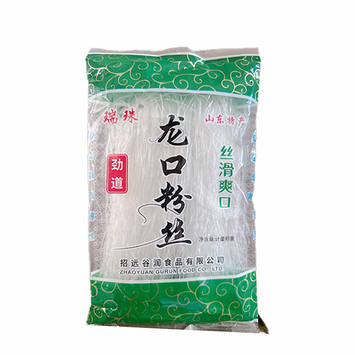Factory wholesale Longkou mung bean vermicelli vermicelli scallop garlic rice flour fine powder instant cold vermicelli ingredients