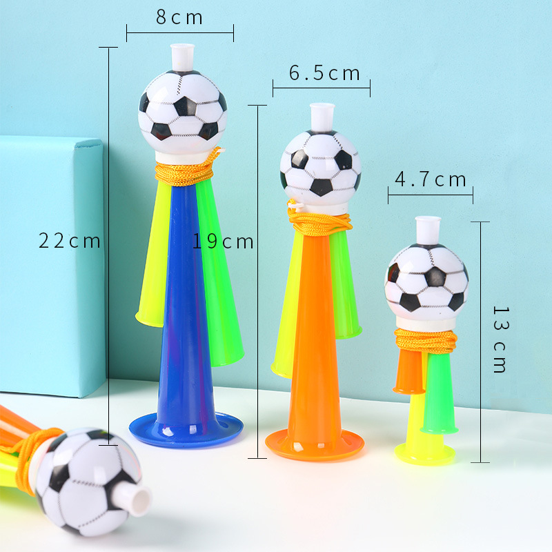 Sanyin Football Horn Musical Instrument Cheering Electronic Keyboard Activity Supplies Atmosphere Party Ball Game Children's Toys