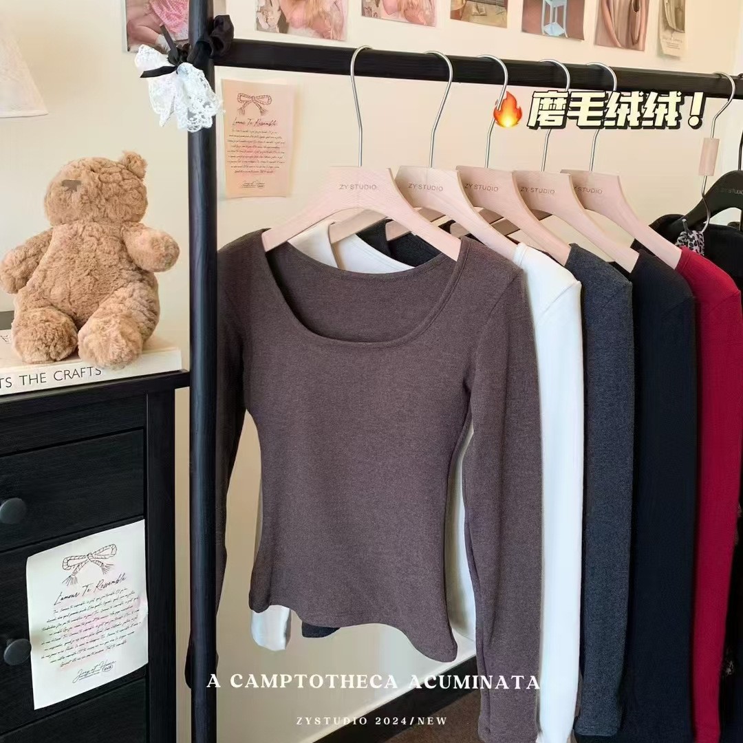 2094 # Double Layer Warm High Quality Base Layer Short Sleeve Shirt