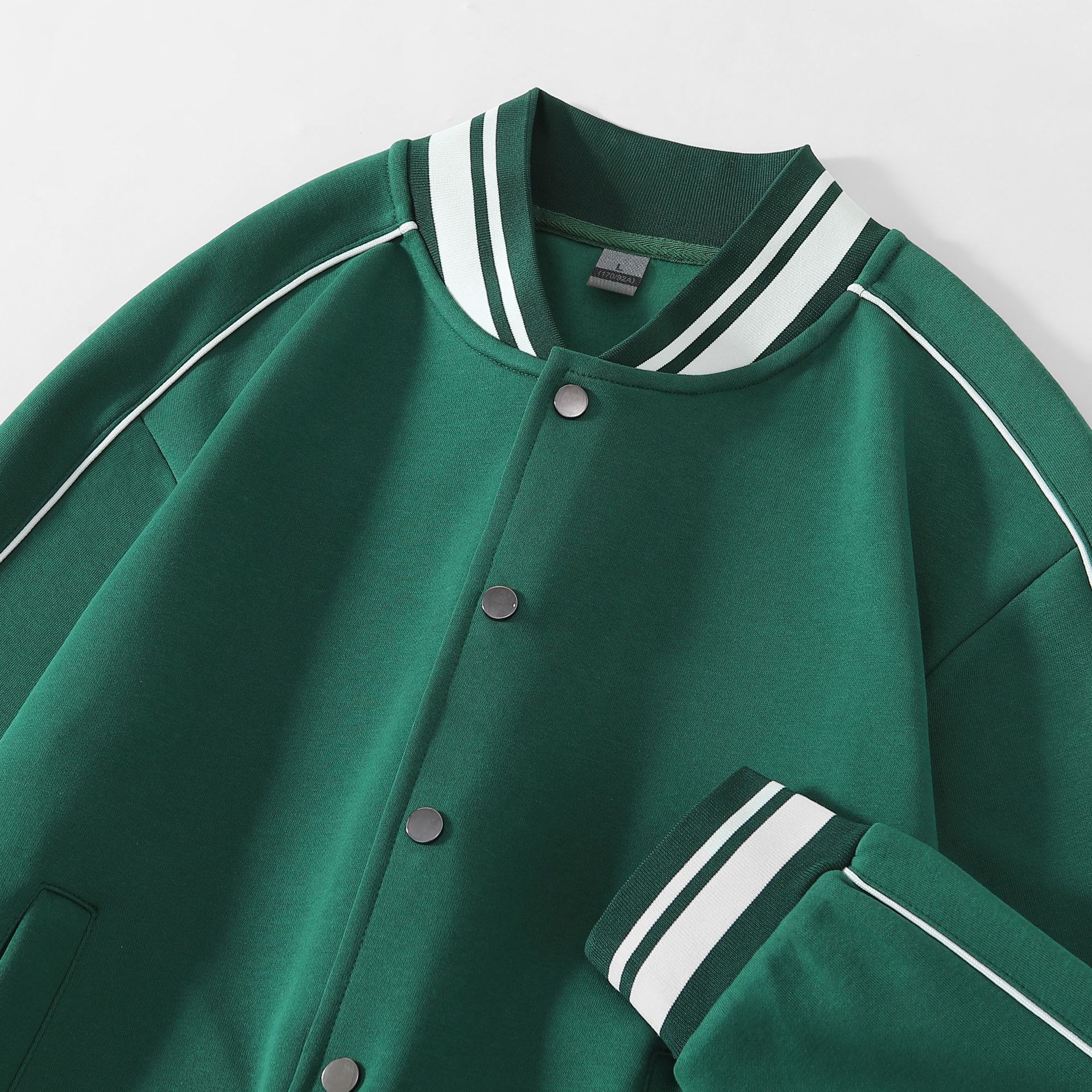 Baseball Uniforms with Customized Logos for Men and Women, Autumn and Winter Sweatshirts, Jackets, Student Class Uniforms, Group Uniforms, Advertising Shirts, Work Clothes