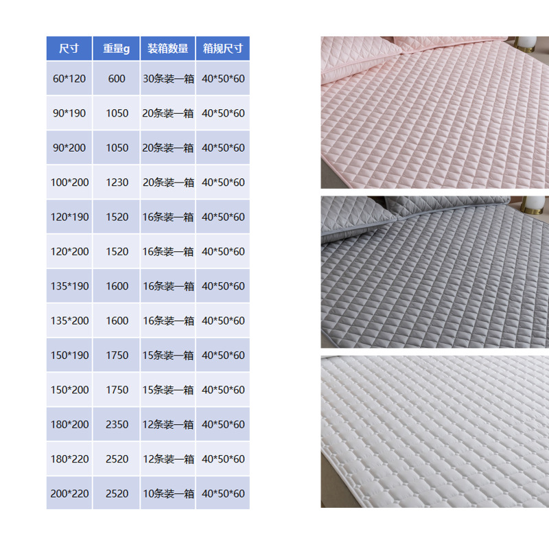 Hotel Mattress Soft Cushion Thin Home Bedroom Bed Mattress Mattress Simmons Protective Pad Quilt Cover Student Dormitory