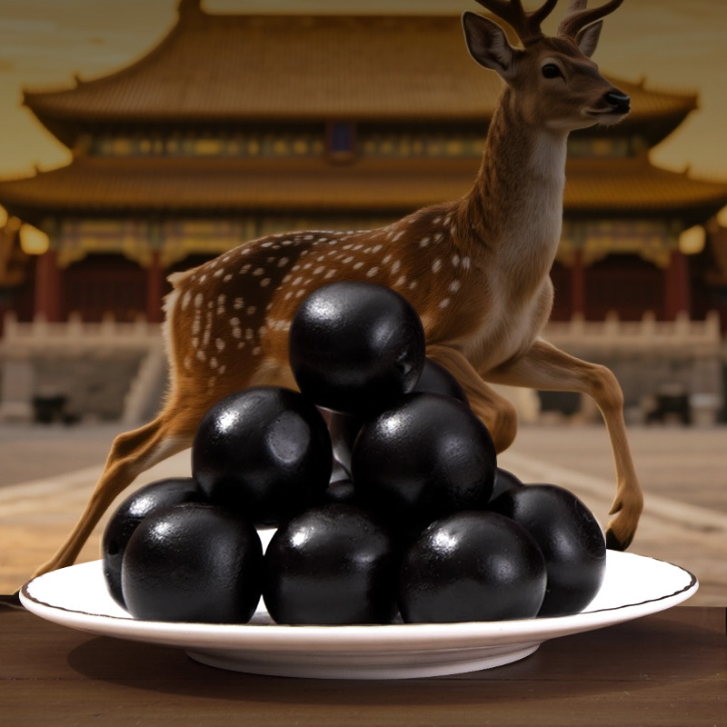 Li Shizhen's Dihuang Yumian Pills Wholesale 6g Nourishing Health Pills with Cistanche Deserticola, Ginseng, Polygonatum Odorifera, and Deer Antler Processed into Water-Honey Pills