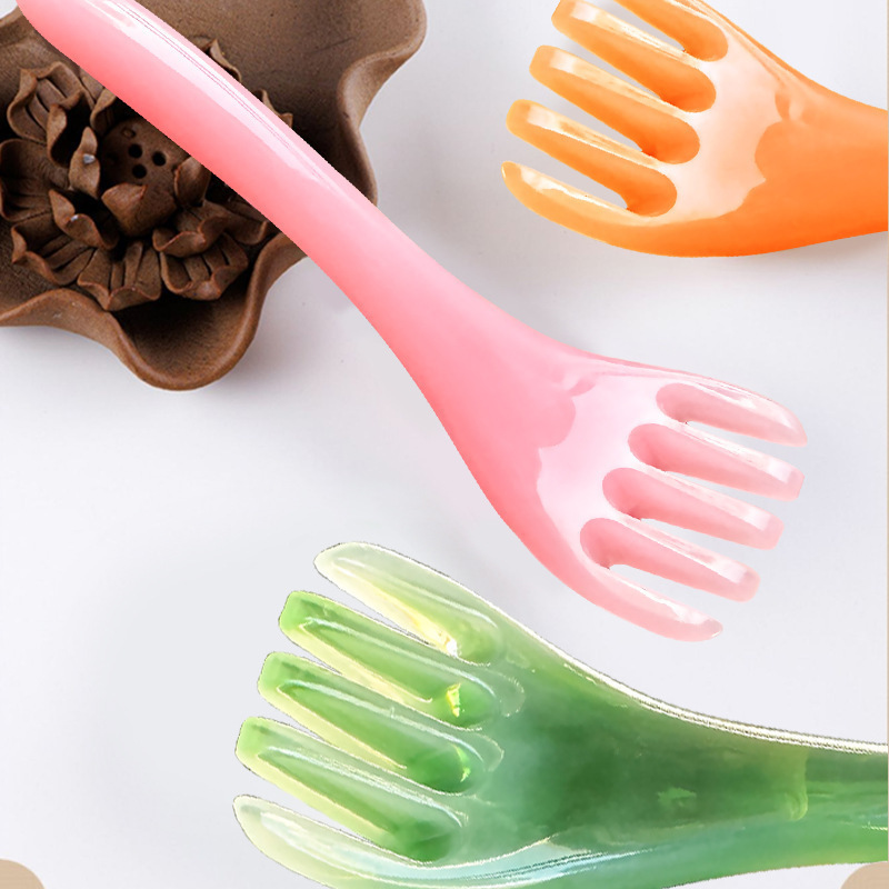 Five-Claw Head Meridian Massage Comb, Compact Head Kneading Artifact, Scalp Massage, Health Scraping, Tendon Pulling, Resin Scratching