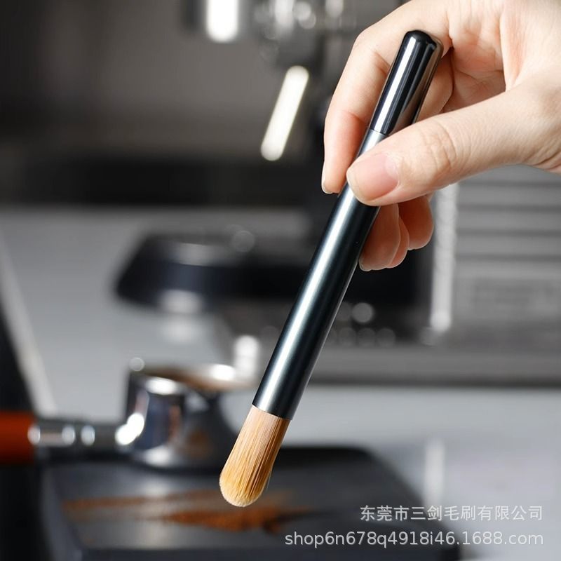Coffee Bar cleaning brush bean grinder Semi-Automatic Coffee Machine cleaning coffee powder plastic small brush soft brush