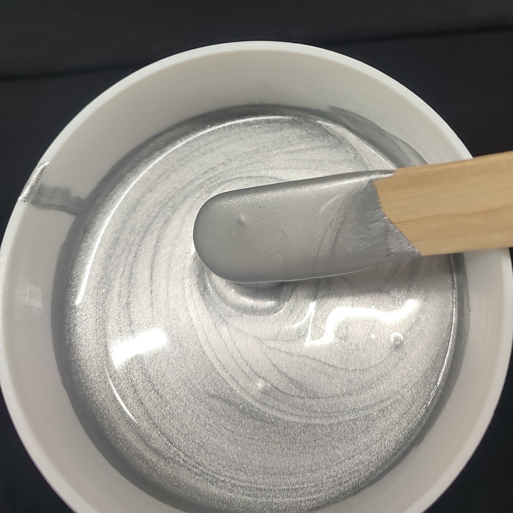 Imitation Hot Stamping Paste High Gloss Screen Printing T-Shirt Water-Based Gold Imitation Hot Stamping Paste Printing Electroplating Paste Gold and Silver Coating