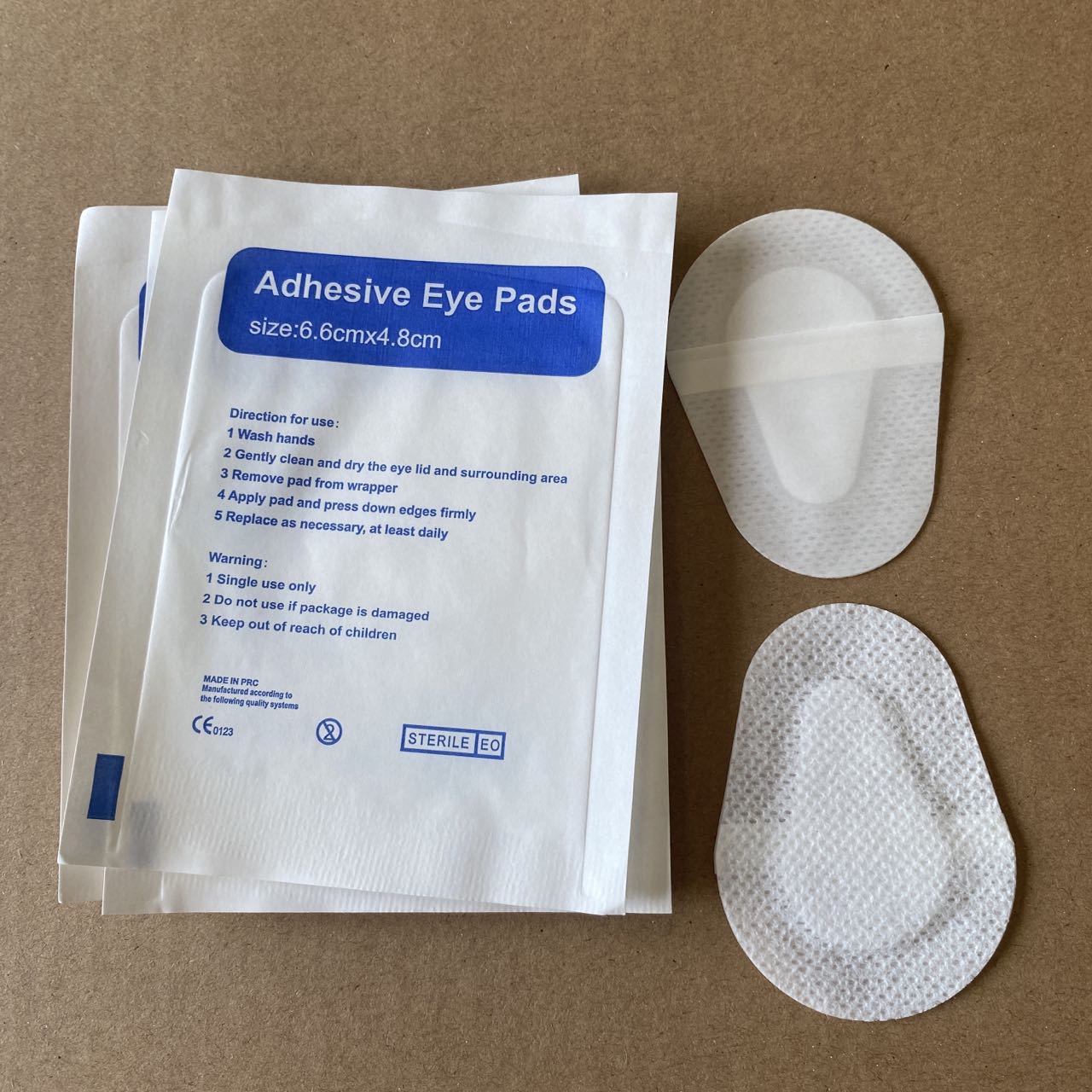 Medical Non-woven Eye Patch Post-Operation Sunshade Self-adhesive Eye Patch for Foreign Trade Export