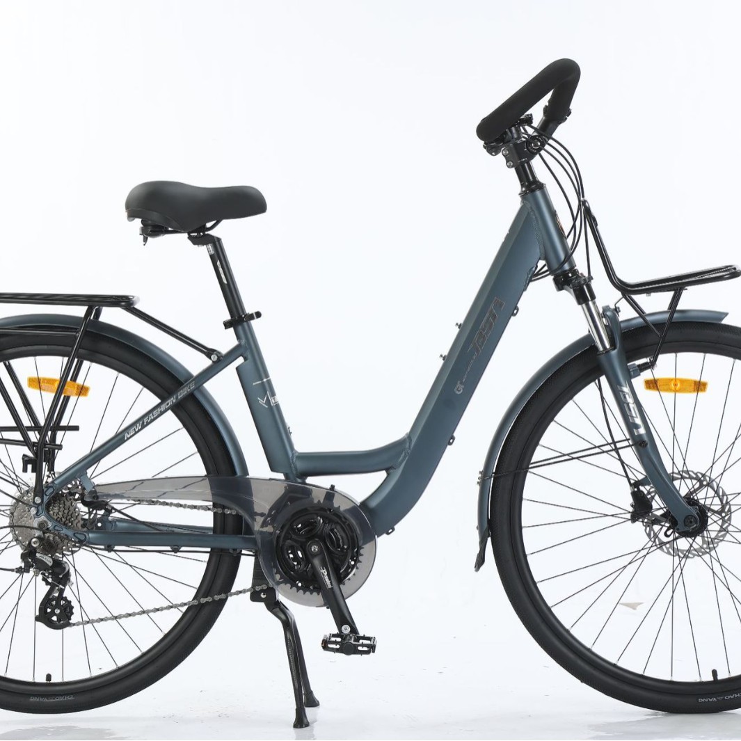 New Aluminum Alloy Long-Distance Travel Bicycle 700C Road Bike Butterfly Handlebar Leisure Road Bike for the Elderly