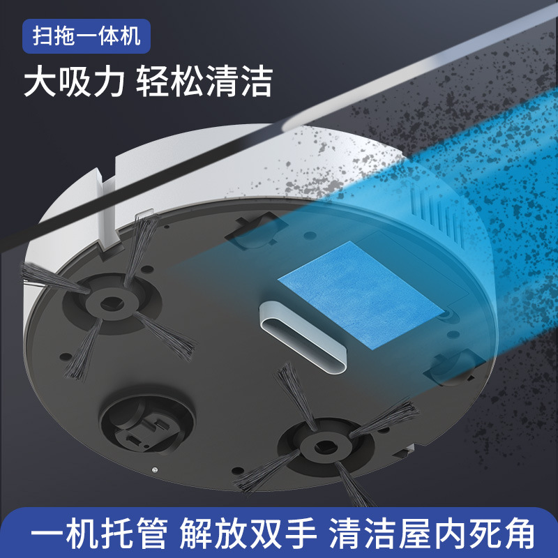 Cross-border sweeping robot creative mini smart vacuum cleaner household charging automatic suction sweep drag wholesale