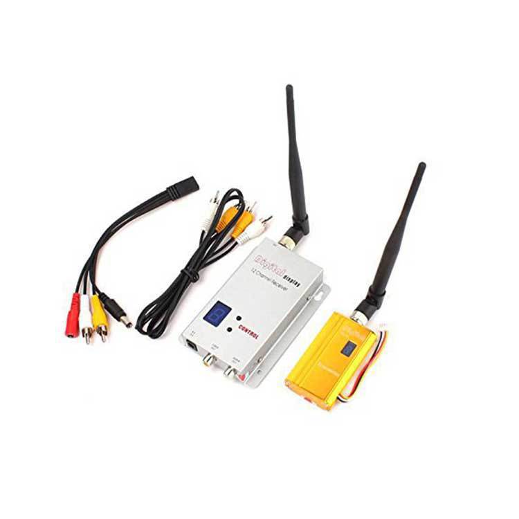 1.2G1.5W Wireless Audio and Video Transceiver Audio and Video ReceivinG Transducer Transmitter MonitorinG Equipment Accessories