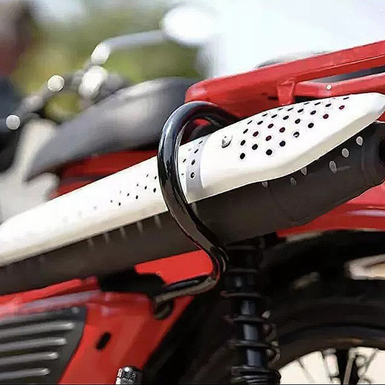 Exhaust Pipe Protection Bar Suitable for Honda Ct125 Motorcycle Ja65 Muffler Anti-Fall Bar Ja55 Modification Accessories