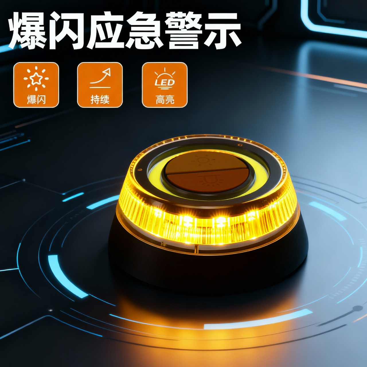 Export Spanish Car Safety Lights, Flashing Lights, Warning Lights, Car Tripod Warning Signs, Manufacturers Wholesale