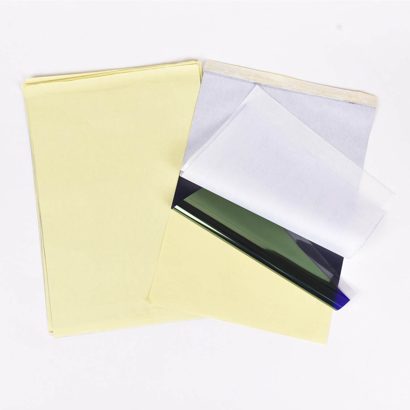 Disposable Tattoo Transfer Paper Four-Sheet Transfer Machine Transfer Paste Used with Transfer Pattern Practice Transfer Paper