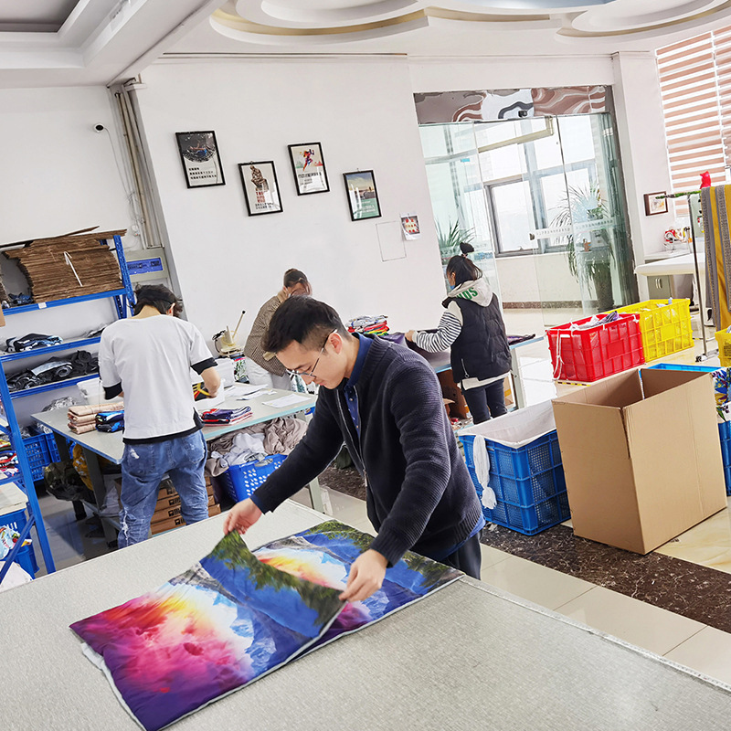 Bushen Custom Fabric Sewing Finished Product Processing Cutting and Resizing Incoming Material Processing Textile Factory